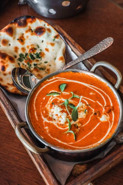 Butter Chicken with Naan